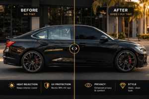 Window Film Dyed 1 Ply