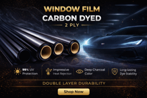 Window Film Carbon Dyed 2 Ply